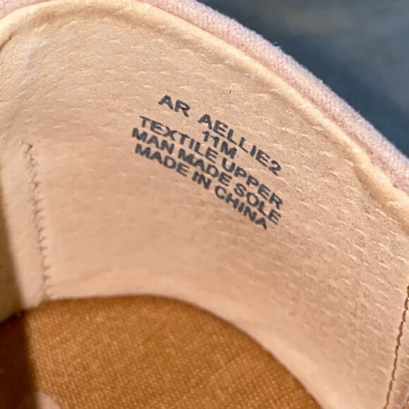 American Rag Aellie Perforated Fabric Ballet Flat slip on shoes pink size 11 - Picture 9 of 9